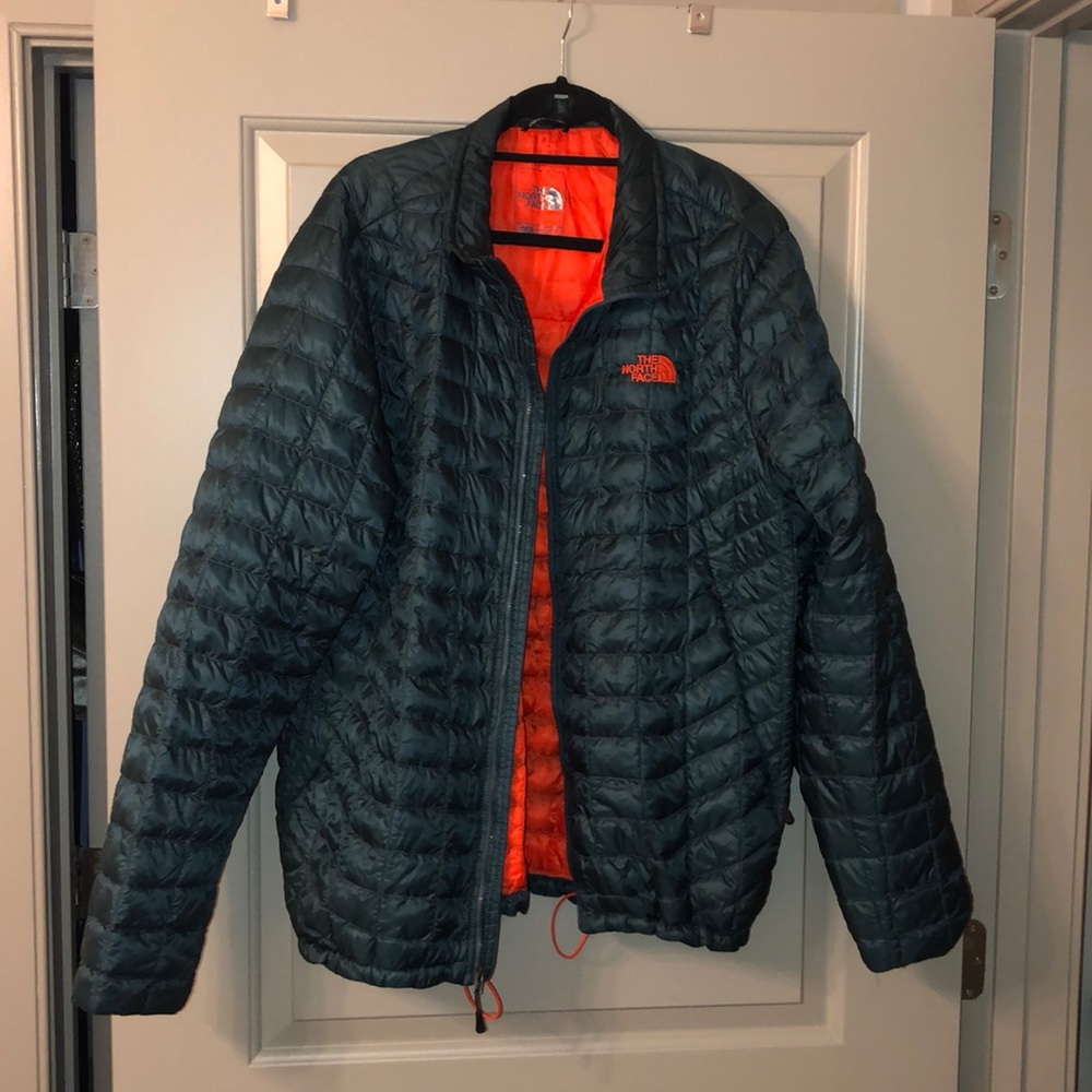 The North Face Dark Teal Thermoball Jacket